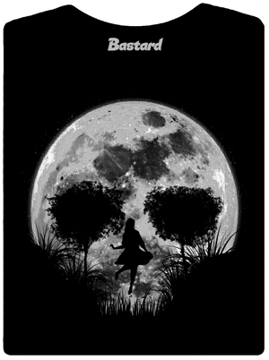 Halálos telihold prémium női póló Black