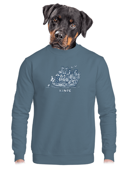 Noé bárkája unisex crewneck Nordic Blue