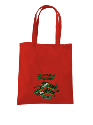 Memóriában tárolva táska Bright Red