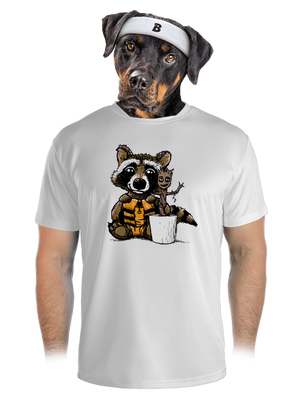 A galaxis őrzői férfi sportpóló White