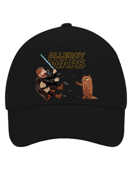 Allergy Wars baseballsapka Black