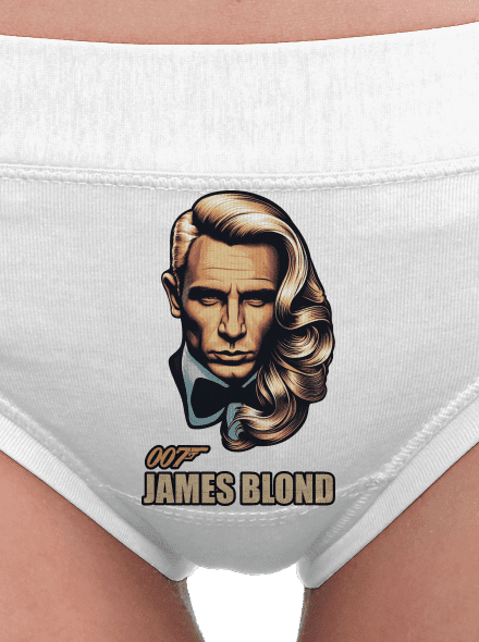 James Blond női bugyik White