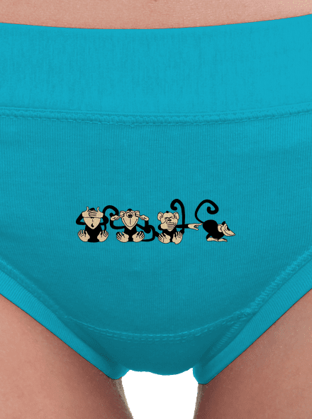 Majmok női bugyik Turquoise