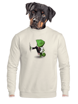 Az álcázás mestere unisex crewneck Off White