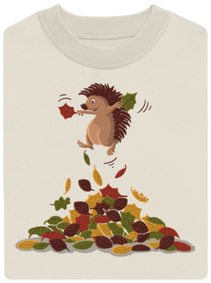 A levelek öröme unisex crewneck Off White