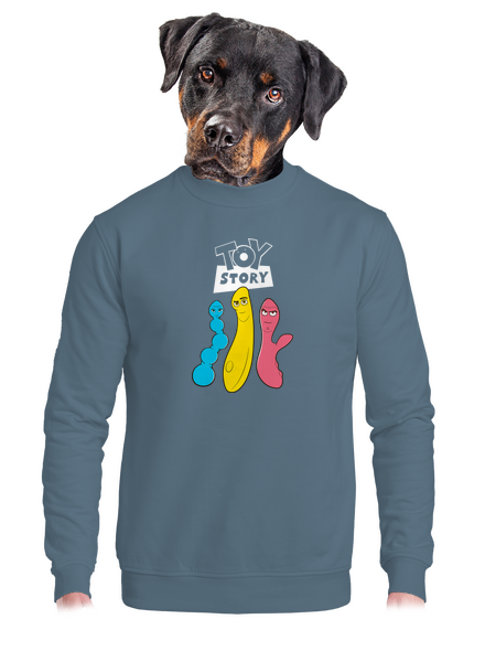 Játékháború unisex crewneck Nordic Blue