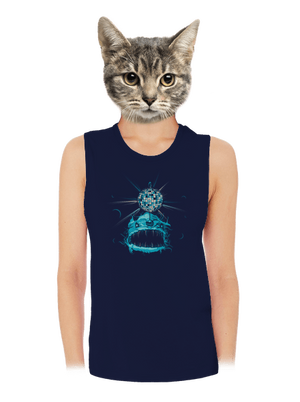  női bővített trikó Navy