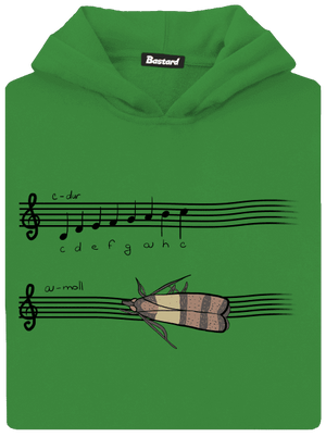 A - moll gyerek kenguruzsebes pulóver Kelly Green AWD