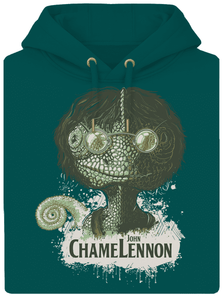 ChameLennon unisex prémium pulóver Emerald Green