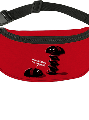 Felhúzva övtáska Red