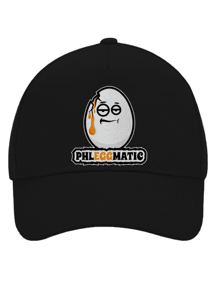 Phleggmatic baseballsapka Black