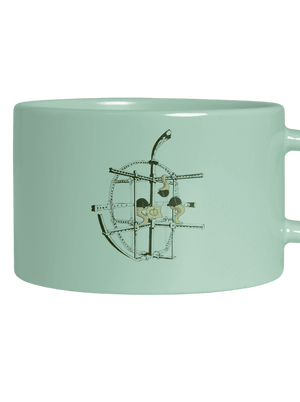 Alma macaron bögre Mint Macaron