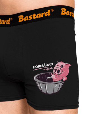 Formában boxeralsó Black