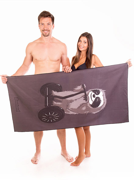 Lajhár mikroszálas törölköző