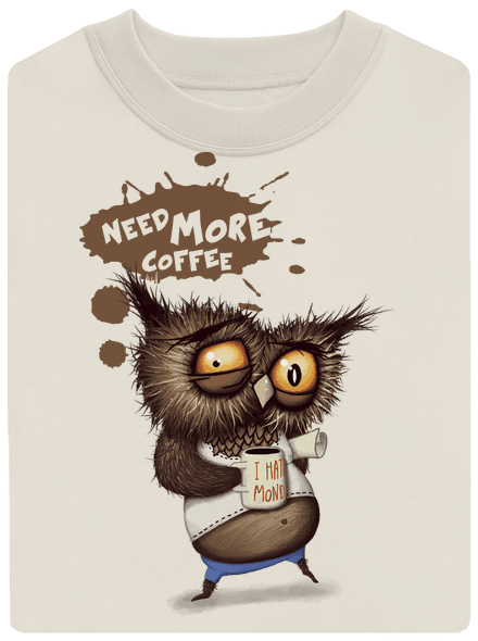 I need more coffee unisex crewneck Off White