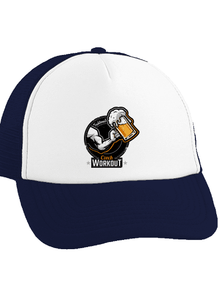 Czech workout teherautós sapka French Navy cap