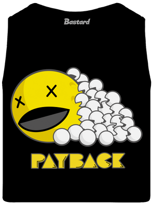 Payback férfi trikó Black