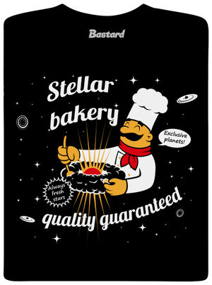 Stellar bakery gyerek póló Black