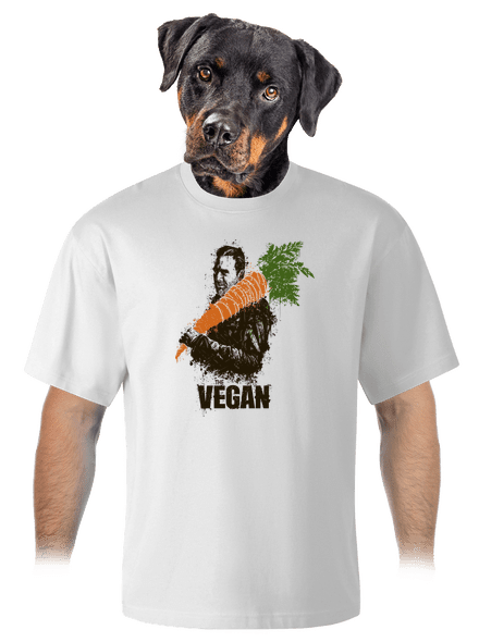 Vegán unisex túlméretezett póló White