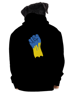  cipzáras férfi pulóver Black