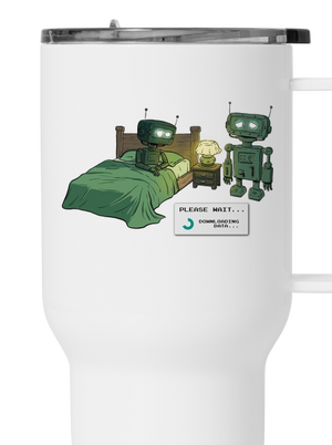 Robot romantika termosz bögre White