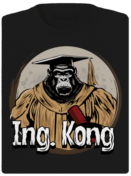 Ing. Kong női sportpóló Black