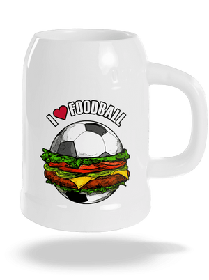 Foodball söröskorsó White