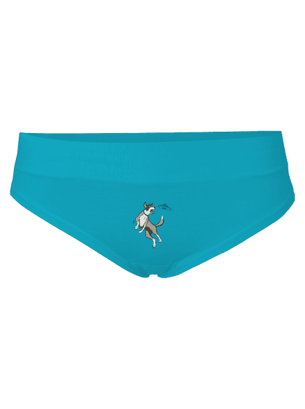Repülő csészealj női bugyik Turquoise