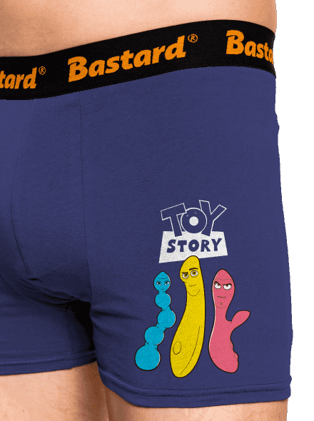 Játékháború boxeralsó Blue Navy