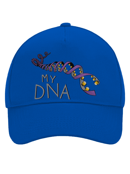 My DNA baseballsapka Bright Royal