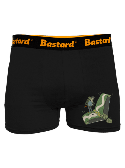 túrázás az övön boxeralsó Black