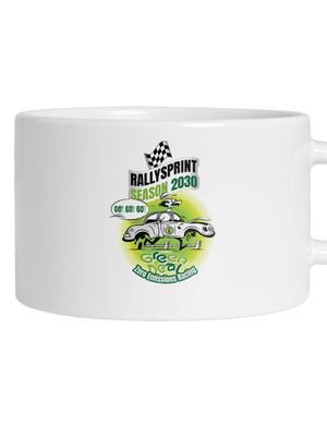 Rallysprint 2030 macaron bögre White