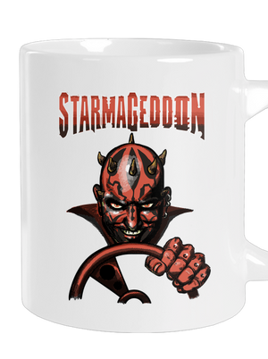 Starmageddon nagy bögre White
