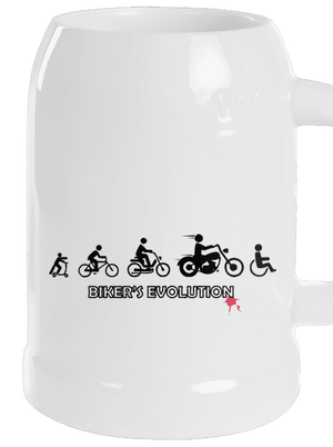 Bikers evolution söröskorsó White