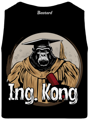 Ing. Kong férfi trikó Black