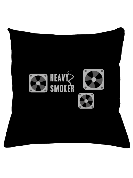 Heavy smoker párna Black
