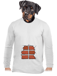 férfi hosszú ujjú póló