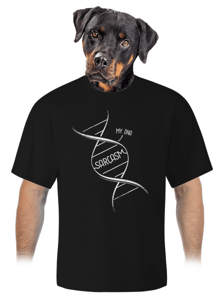 Sarcasm unisex túlméretezett póló Black
