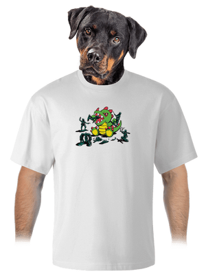 unisex túlméretezett póló