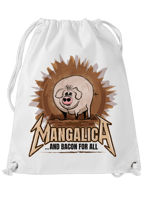 Mangalica hátizsák White