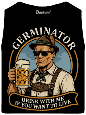 Germinator férfi trikó Black