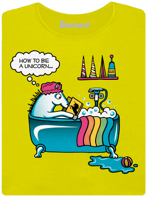 Mi kell az egyszarvúvá váláshoz prémium női póló Lemon