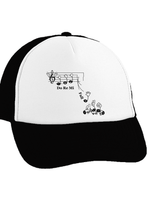 Do re mi fall teherautós sapka Black cap