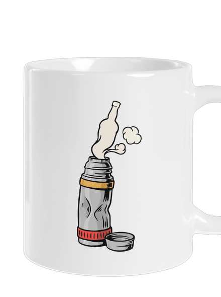 Tea rummal hagyományos bögre White