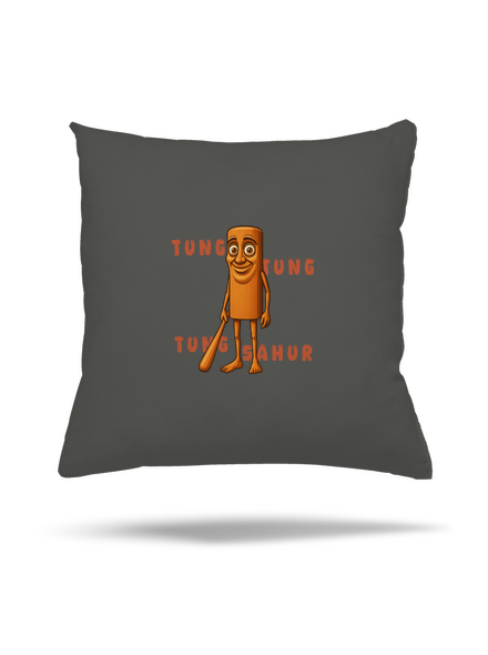 Tung Tung Tung Sahur – Italian Brainrot párna Gray Pol