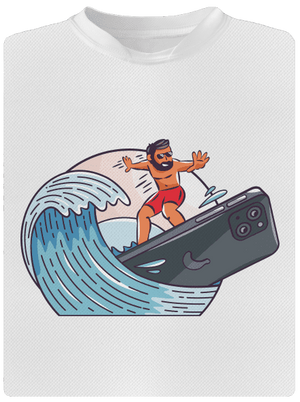 Szörfös vagyok gyerek sport póló White