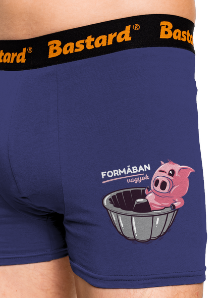 Formában boxeralsó Blue Navy