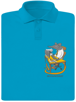 Irodapatkány férfi pólóingek Blue Atol