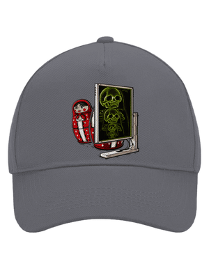 Röntgen Matryoshka baseballsapka Graphite grey