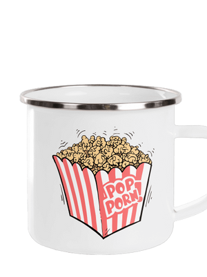 Popporn pléhbögre White
